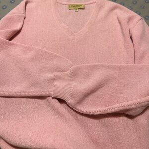Paul Stuart Classic Alpaca Links V-Neck Sweater